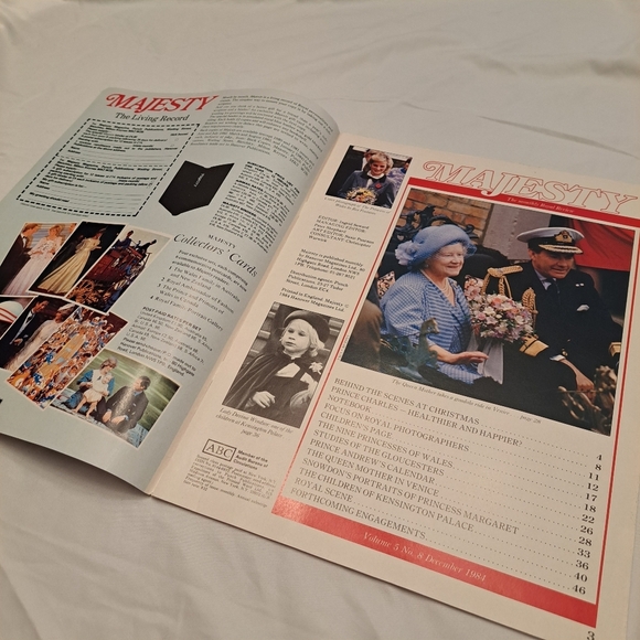 Majesty Magazine Volume 5 No 8 December 1984 Printed In England Royal Family - Picture 7 of 9